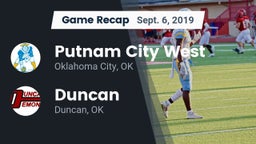 Recap: Putnam City West  vs. Duncan  2019