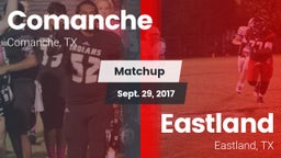 Matchup: Comanche  vs. Eastland  2017