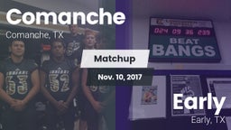 Matchup: Comanche  vs. Early  2017