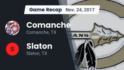 Recap: Comanche  vs. Slaton  2017