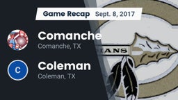 Recap: Comanche  vs. Coleman  2017