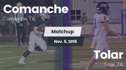 Matchup: Comanche  vs. Tolar  2018