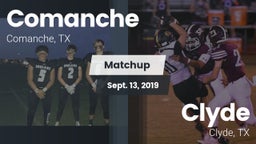 Matchup: Comanche  vs. Clyde  2019