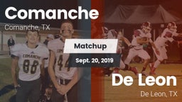 Matchup: Comanche  vs. De Leon  2019