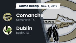 Recap: Comanche  vs. Dublin  2019