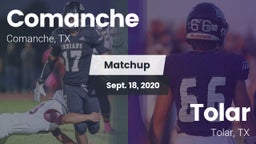 Matchup: Comanche  vs. Tolar  2020