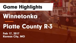 Winnetonka  vs Platte County R-3 Game Highlights - Feb 17, 2017