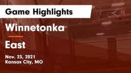 Winnetonka  vs East  Game Highlights - Nov. 23, 2021