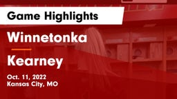 Winnetonka  vs Kearney  Game Highlights - Oct. 11, 2022