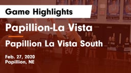 Papillion-La Vista  vs Papillion La Vista South  Game Highlights - Feb. 27, 2020