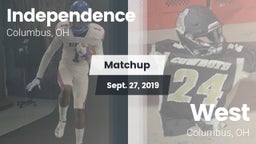 Matchup: Independence vs. West  2019