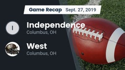Recap: Independence  vs. West  2019