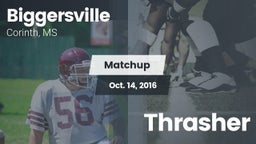 Matchup: Biggersville High Sc vs. Thrasher 2016