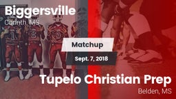 Matchup: Biggersville High Sc vs. Tupelo Christian Prep  2018