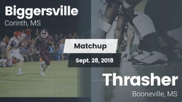 Matchup: Biggersville High Sc vs. Thrasher  2018