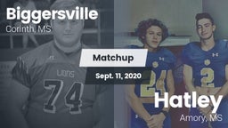 Matchup: Biggersville High Sc vs. Hatley  2020