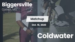 Matchup: Biggersville High Sc vs. Coldwater 2020