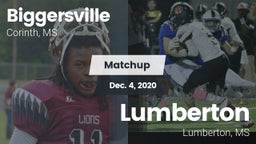 Matchup: Biggersville High Sc vs. Lumberton  2020