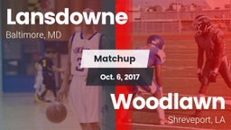 Matchup: Lansdowne High Schoo vs. Woodlawn  2017