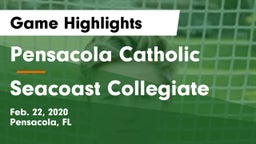 Pensacola Catholic  vs Seacoast Collegiate  Game Highlights - Feb. 22, 2020