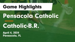 Pensacola Catholic  vs Catholic-B.R. Game Highlights - April 4, 2024