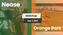 Matchup: Nease  vs. Orange Park  2017