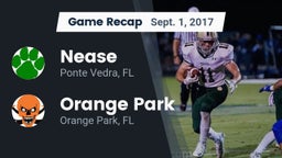 Recap: Nease  vs. Orange Park  2017