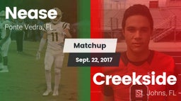 Matchup: Nease  vs. Creekside  2017