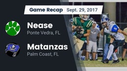 Recap: Nease  vs. Matanzas  2017