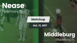 Matchup: Nease  vs. Middleburg  2017