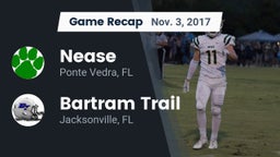 Recap: Nease  vs. Bartram Trail  2017