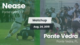 Matchup: Nease  vs. Ponte Vedra  2018