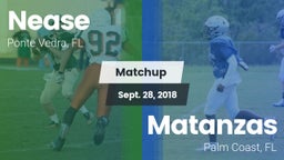 Matchup: Nease  vs. Matanzas  2018