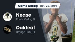 Recap: Nease  vs. Oakleaf  2019