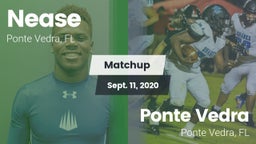 Matchup: Nease  vs. Ponte Vedra  2020