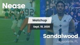 Matchup: Nease  vs. Sandalwood  2020