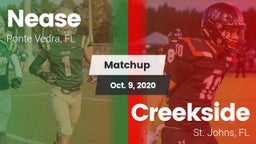 Matchup: Nease  vs. Creekside  2020