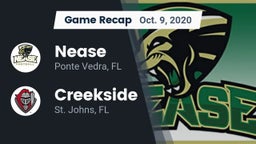 Recap: Nease  vs. Creekside  2020