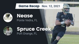 Recap: Nease  vs. Spruce Creek  2021