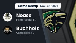 Recap: Nease  vs. Buchholz  2021