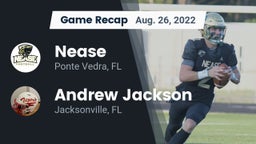 Recap: Nease  vs. Andrew Jackson  2022