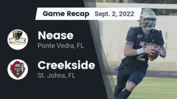 Recap: Nease  vs. Creekside  2022