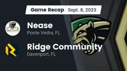 Recap: Nease  vs. Ridge Community  2023