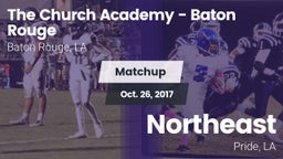 Matchup: The Church Academy vs. Northeast  2017