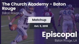 Matchup: The Church Academy vs. Episcopal  2018