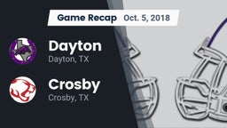 Recap: Dayton  vs. Crosby  2018