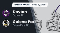 Recap: Dayton  vs. Galena Park  2019