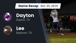 Recap: Dayton  vs. Lee  2019