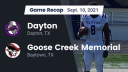 Recap: Dayton  vs. Goose Creek Memorial  2021