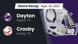 Recap: Dayton  vs. Crosby  2021